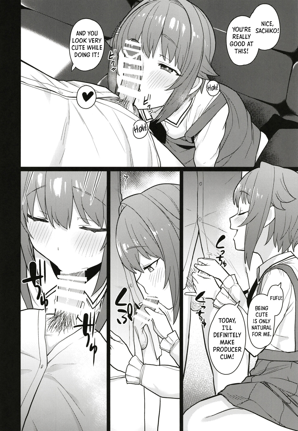 Hentai Manga Comic-By a Strange Turn of Events, I Ended Up Giving Sachiko a Naughty Lesson-Read-5